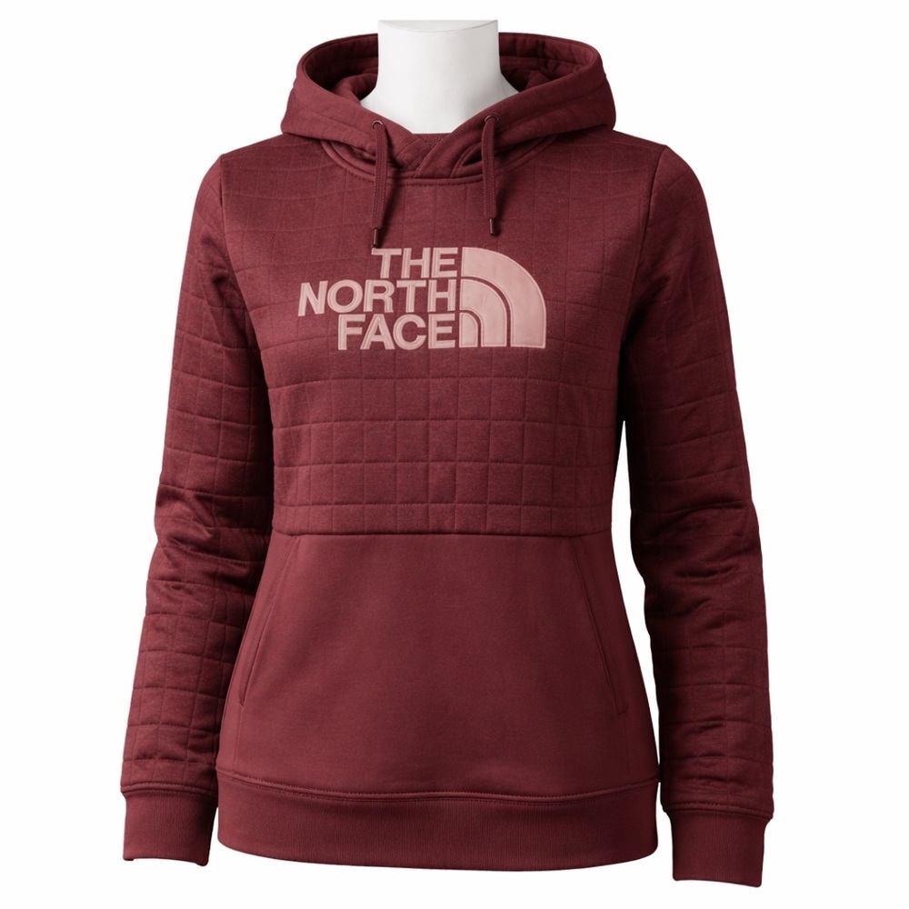 Size S The North Face Women’s Half Dome Quilted Burgundy Hoodie
